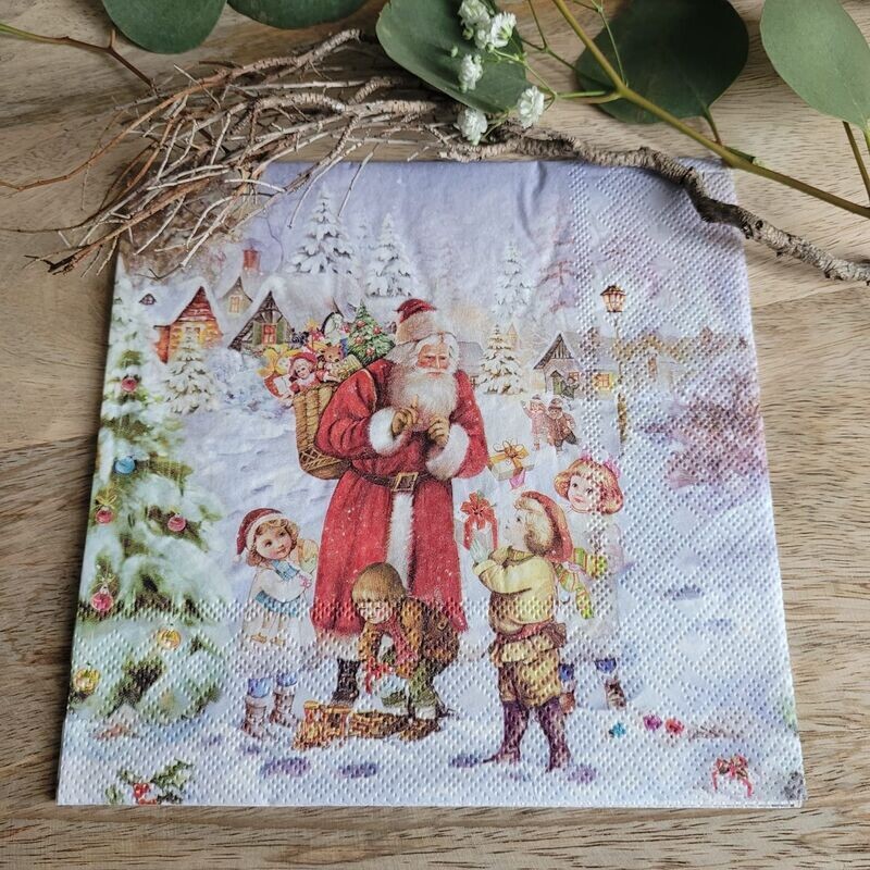 Serviette♥Hört ihr Kinder lasst euch sagen♥ Serviette♥Hört ihr Kinder lasst euch sagen♥