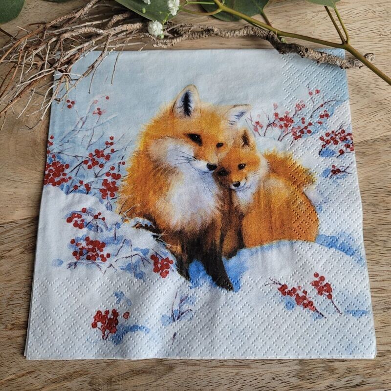 Serviette♥Füchse♥
