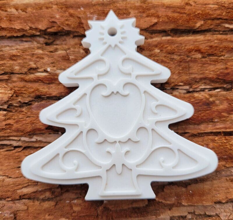 Silikon - Gießform - Anhänger "Mini Bäumchen" im 4er Set