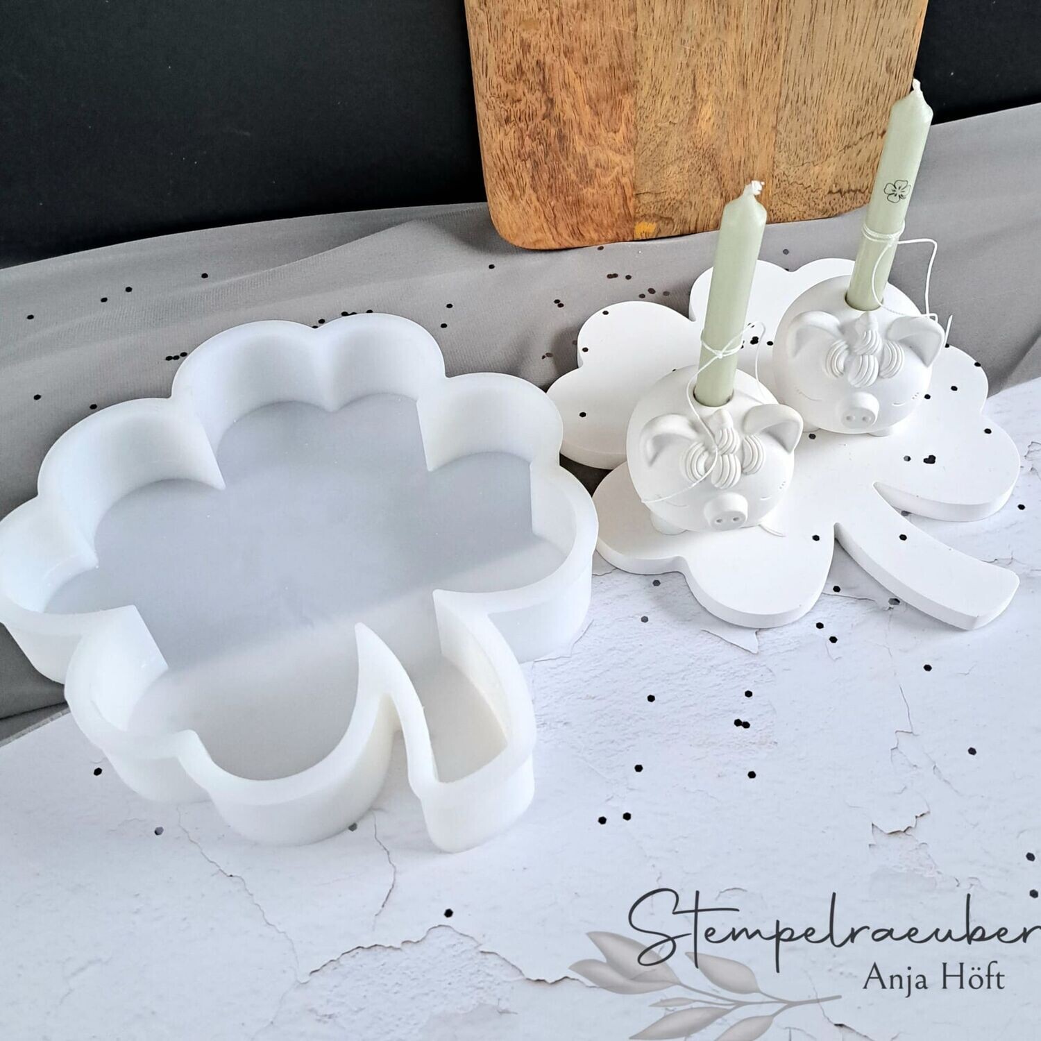DIY Blätter Grenze Silikon Formen Blättern Relief ... - Viceal
