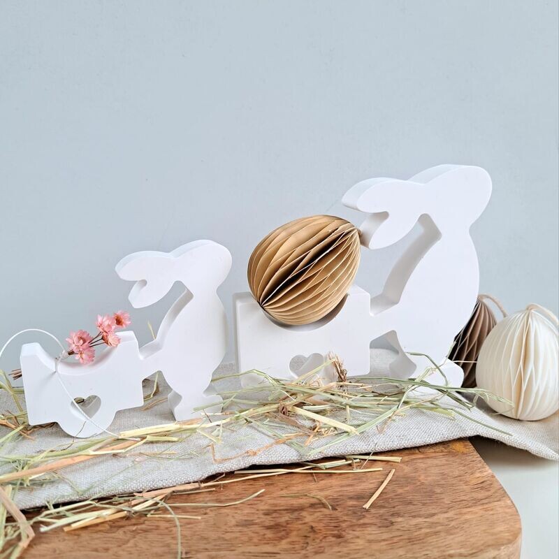 Silikon - Gießform - Hase mit Karren in 2 Größen/SALE 30% Rabatt Silikon - Gießform - Hase mit Karren in 2 Größen/SALE 30% Rabatt