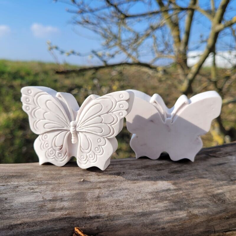 Silikon - Gießform - Schmetterling 2er Form Silikon - Gießform - Schmetterling 2er Form