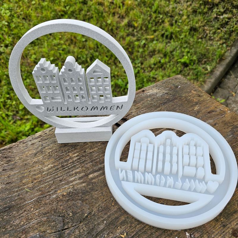 Silikon - Gießform - Kranz in 2 Varianten/B-Ware/SALE 75% Rabatt Silikon - Gießform - Kranz in 2 Varianten/B-Ware/SALE 75% Rabatt