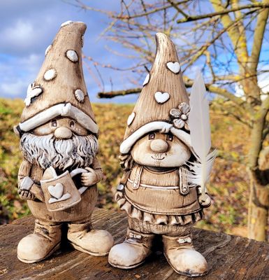 Silikon – Gießform - Blumenmädchen/Gärtner Wichtel Silikon – Gießform - Blumenmädchen/Gärtner Wichtel