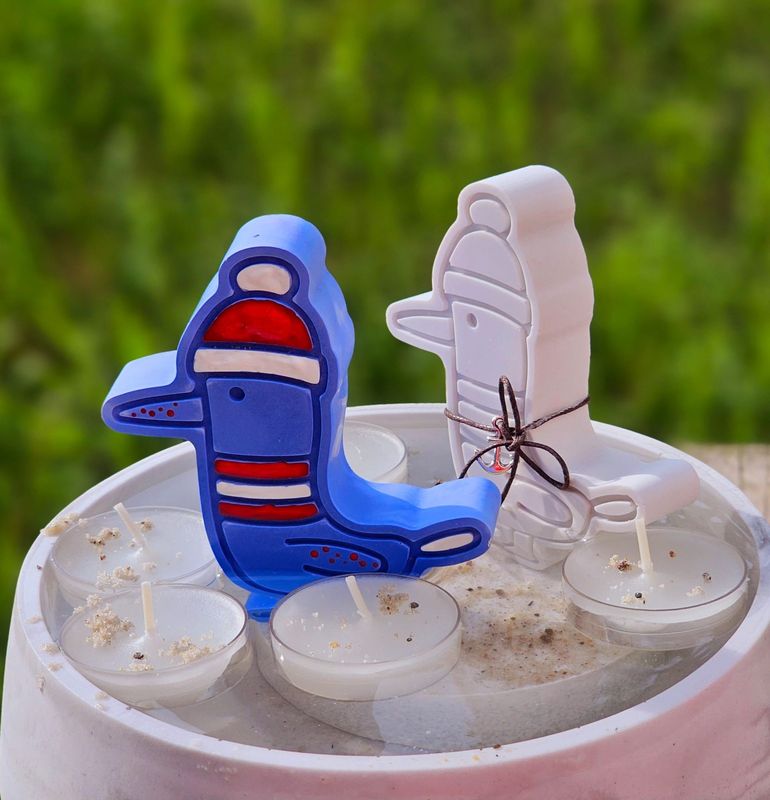 Silikonform MÖWE Linus/Maritim/DIY/Gießform Silikonform MÖWE Linus/Maritim/DIY/Gießform