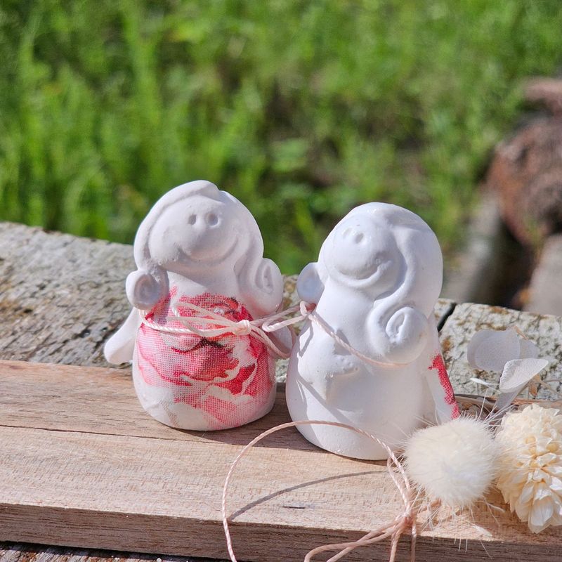 Silikon - Gießform - Mini Schutzengelmädchen Silikon - Gießform - Mini Schutzengelmädchen