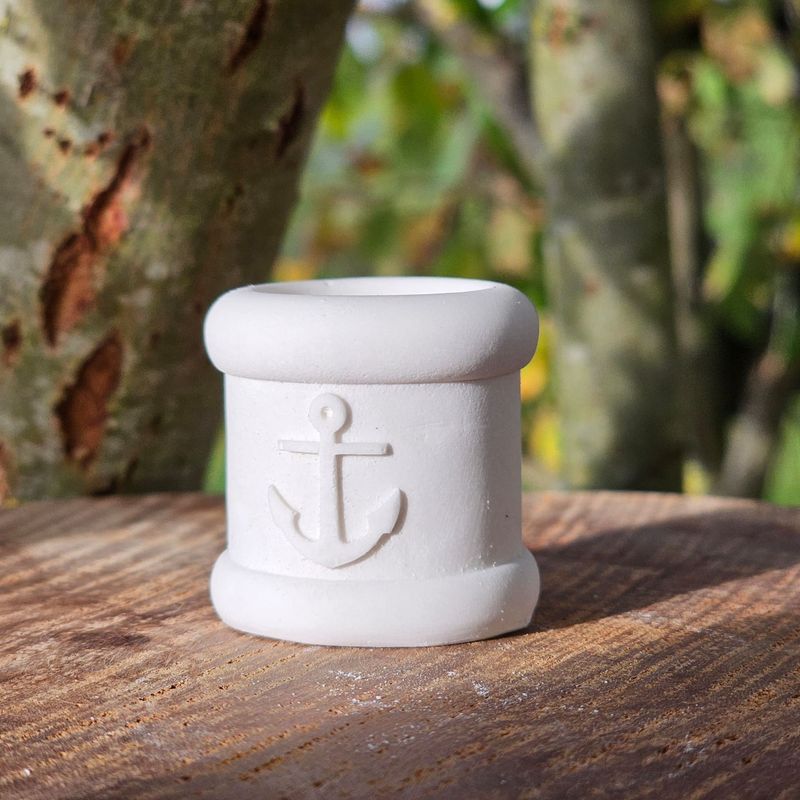 Silikon - Gießform - Mini Kerzenhalter ANKER Silikon - Gießform - Mini Kerzenhalter ANKER