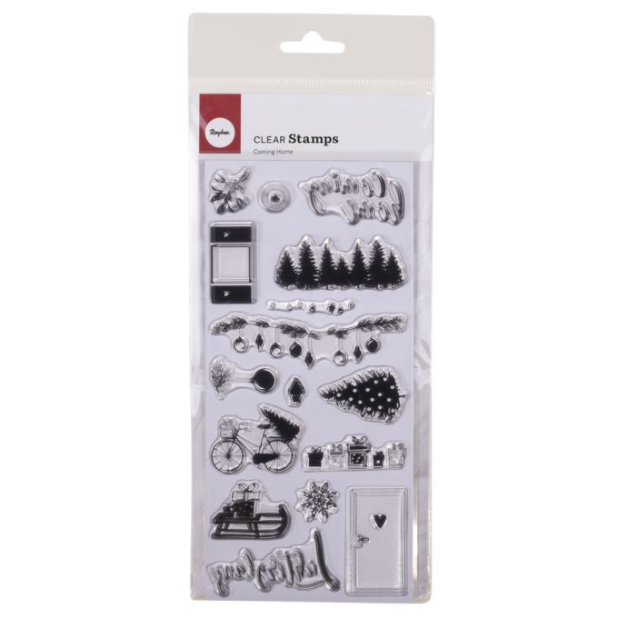 RAYHER - Clear Stamps Coming home RAYHER - Clear Stamps Coming home