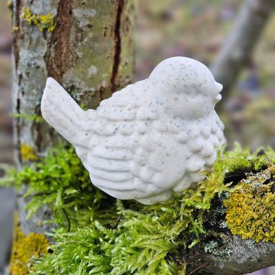Silikon - Gießform - Hübscher Vogel - dickes Gefieder