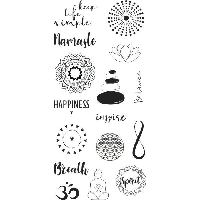 RAYHER - Clear Stamps Mandala RAYHER - Clear Stamps Mandala