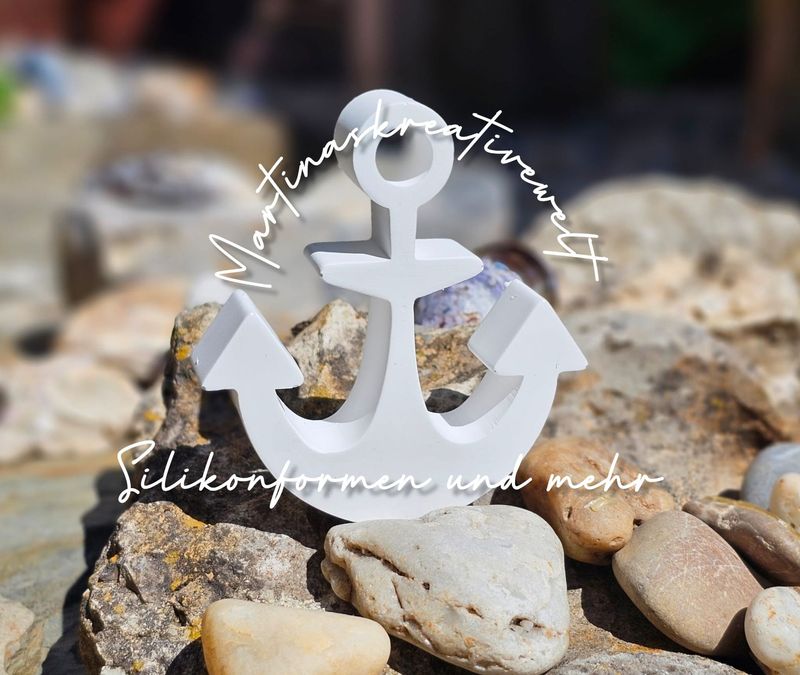 Silikon - Gießform - Kleiner Anker Silikon - Gießform - Kleiner Anker