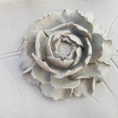 Silikon – Gießform – Pfingstrose – aufgeblühte Blüte