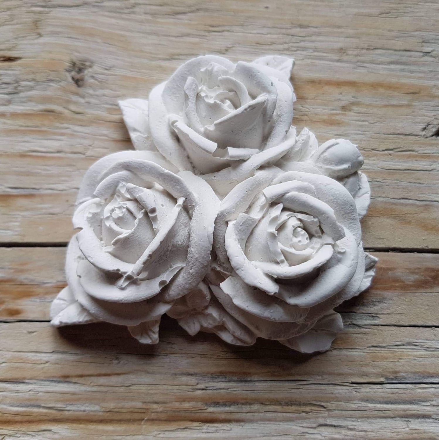 Silikon-Gießform – Blüten – Blumen – Rosenblüten – Rosenbouquet
