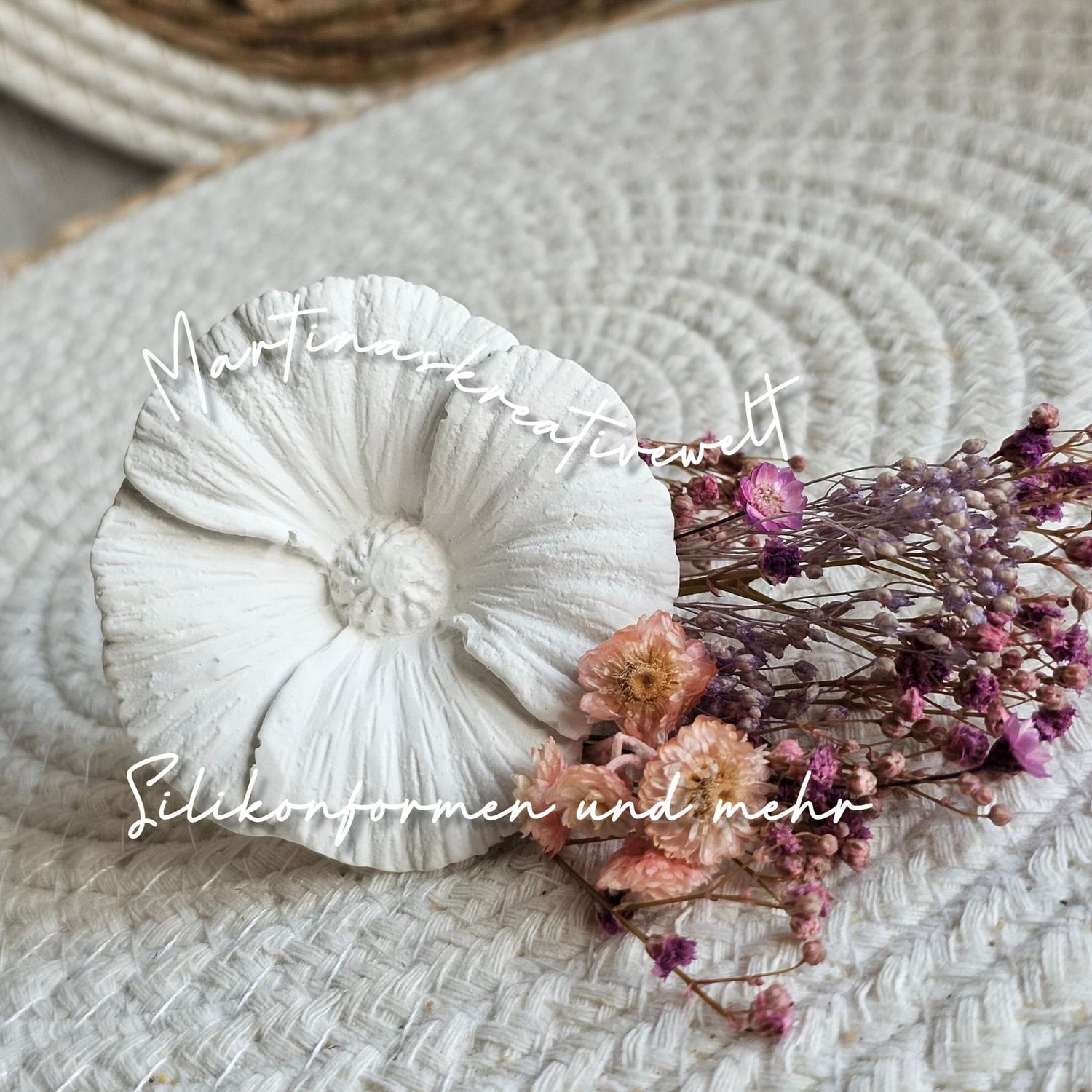 Silikon - Gießform - Blüte – Schön – Blume – Nr. 5