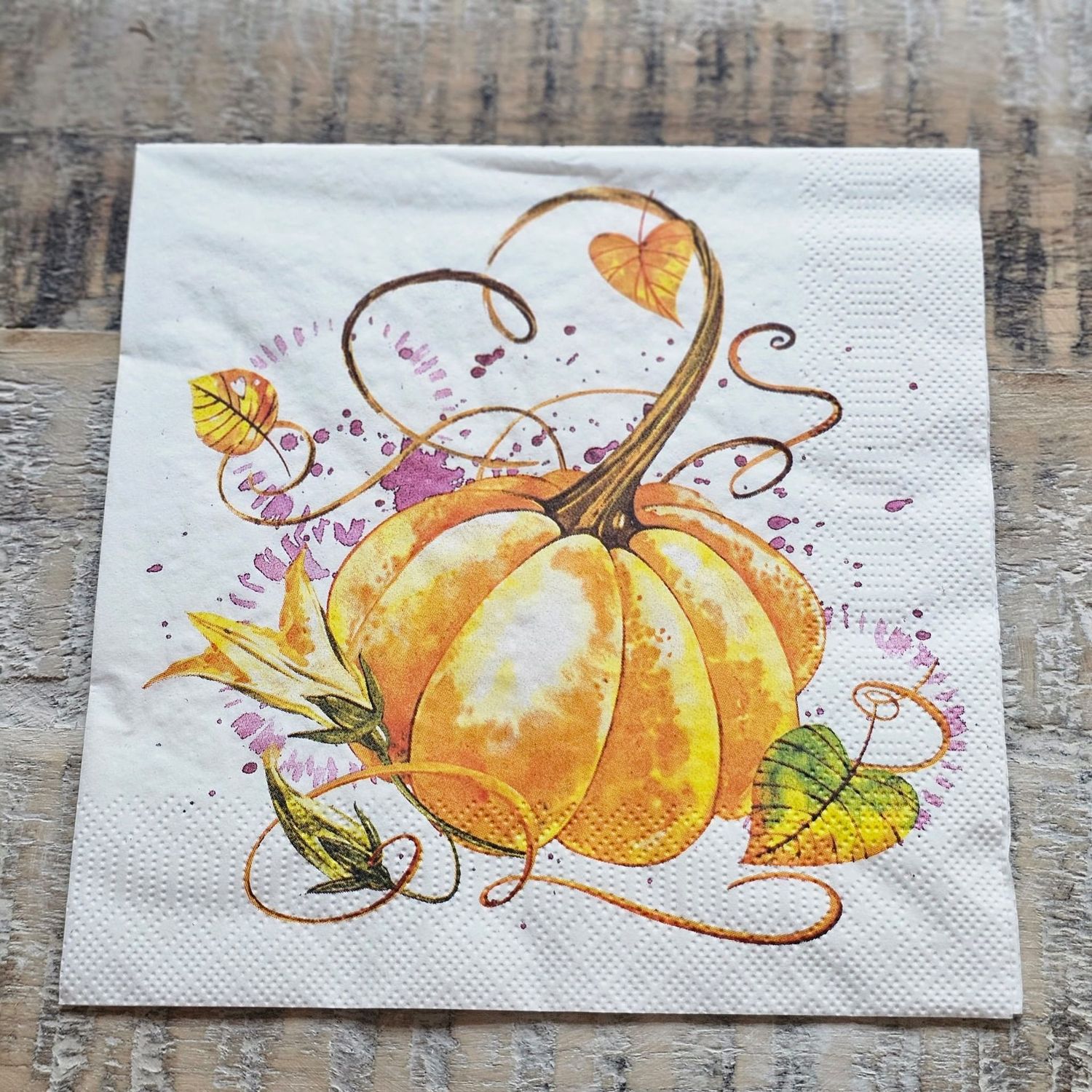 Serviette♥Kürbis ♥