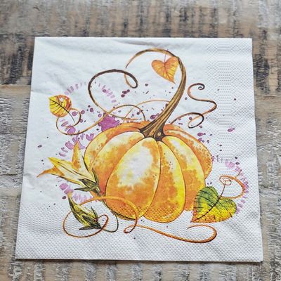 Serviette♥Kürbis ♥