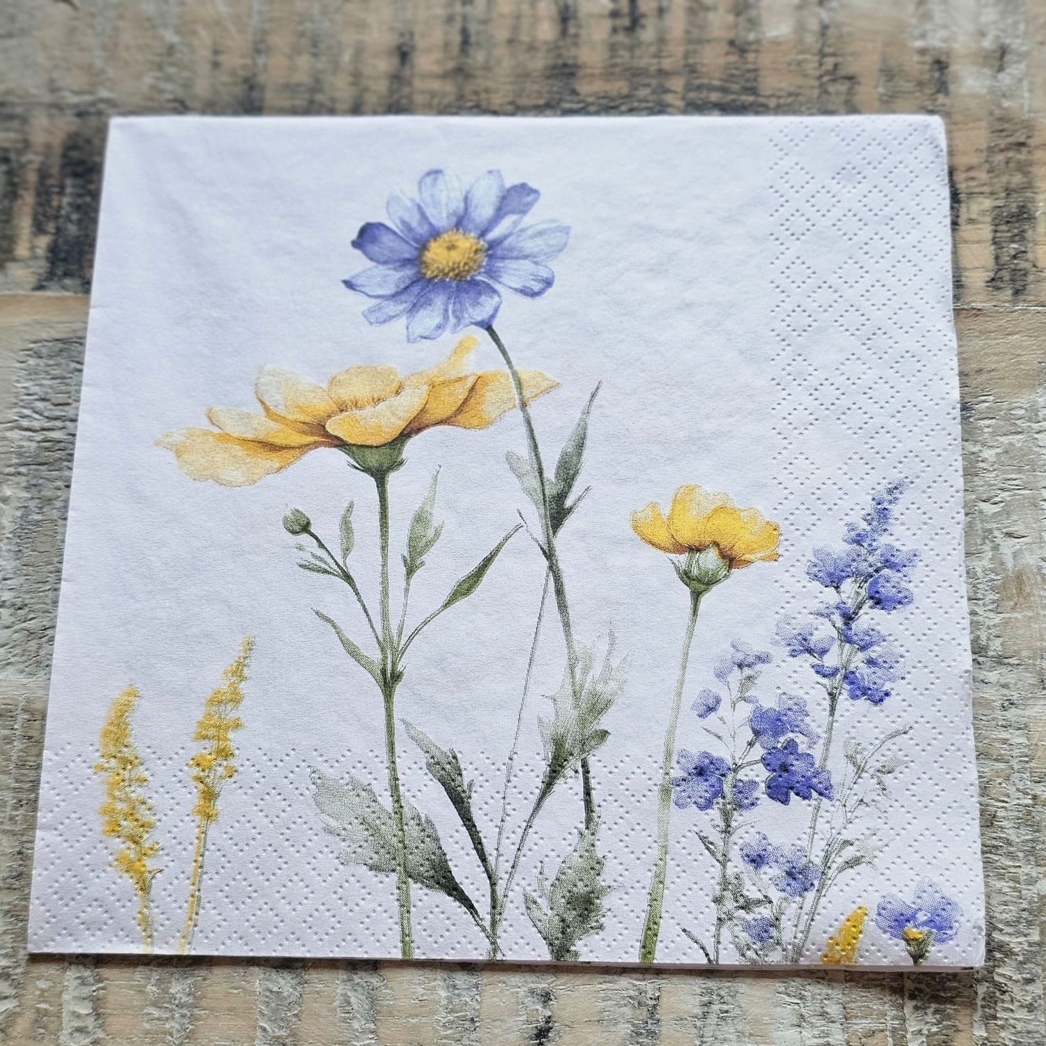 Serviette♥Blumenwiese ♥