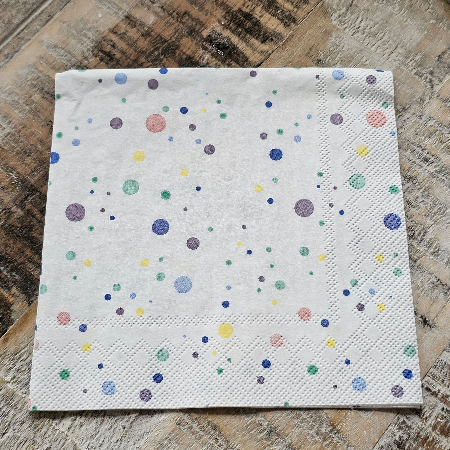 Serviette♥Konfettiregen ♥