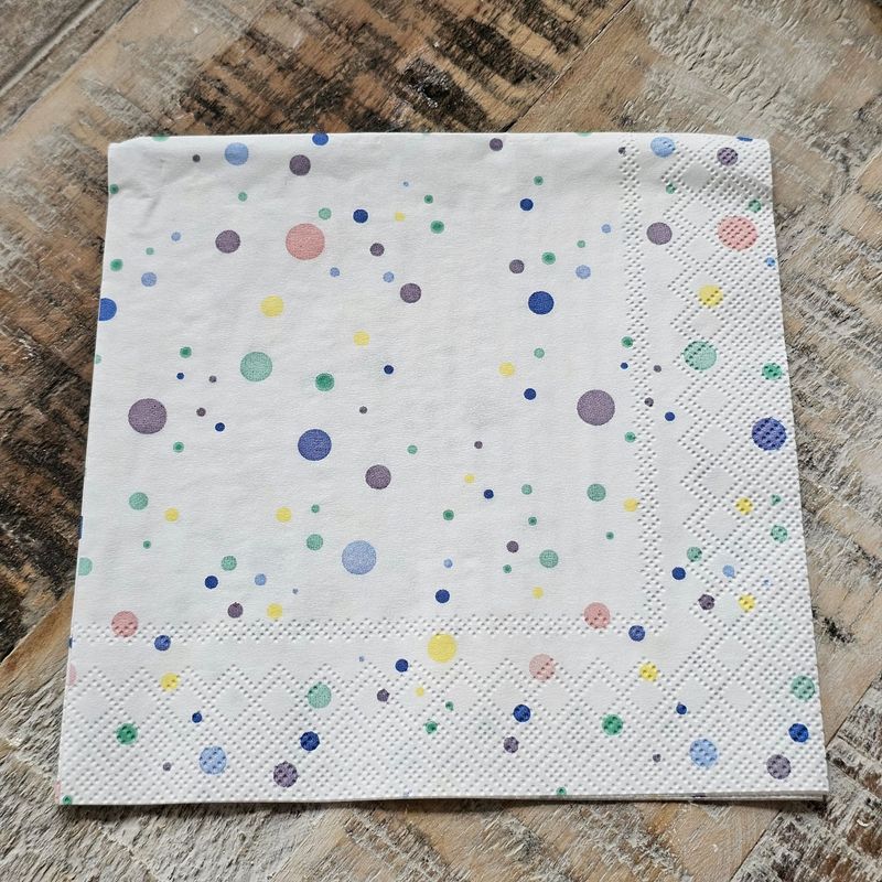 Serviette♥Konfettiregen ♥