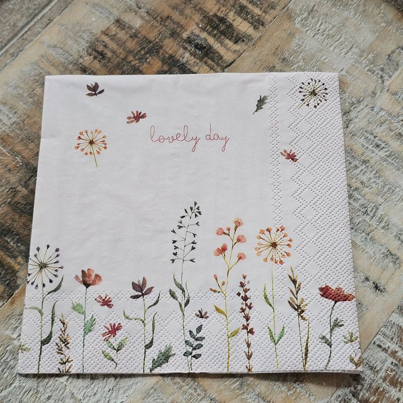 Serviette♥Blumen - Be lovely Day ♥ Serviette♥Blumen - Be lovely Day ♥