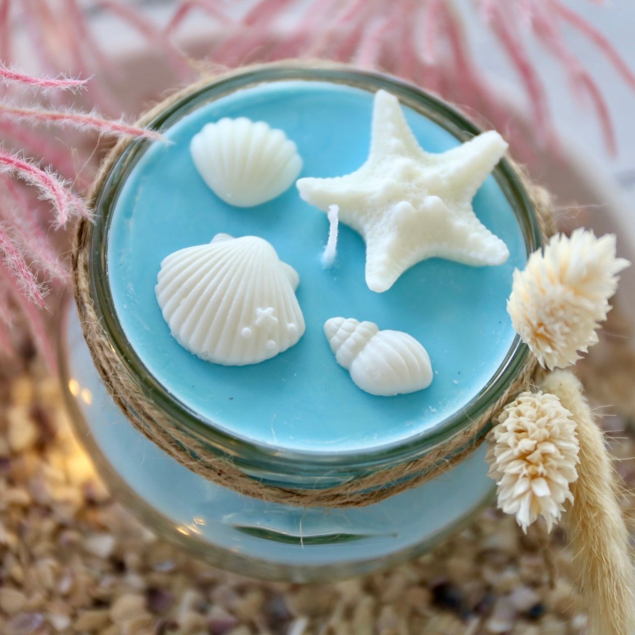 Silikon - Gießform - Mini Muscheln und Seestern – Maritim – 4 Varianten