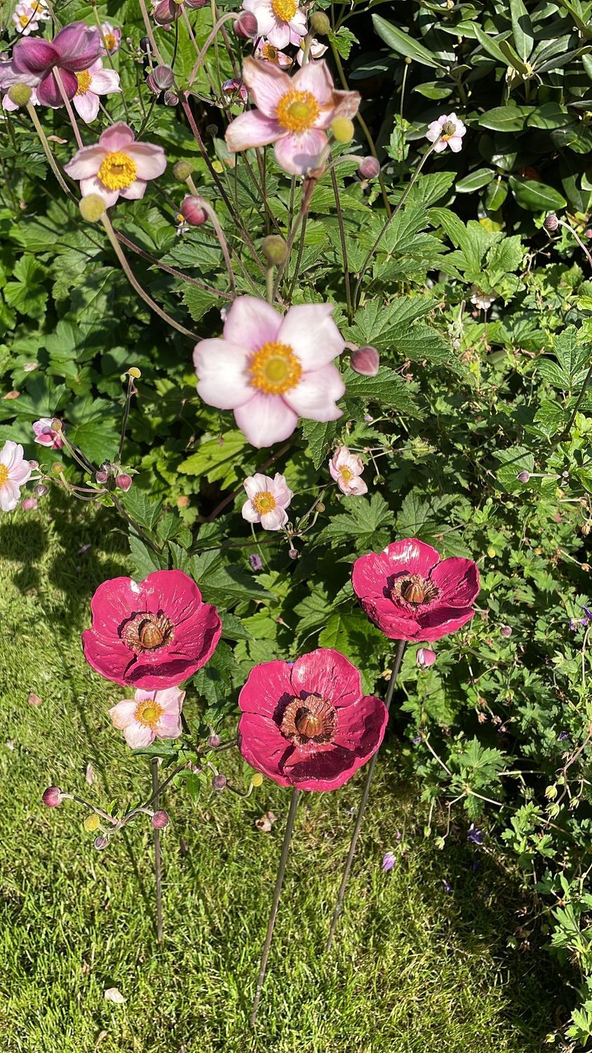 Silikon - Gießform - Wunderschöne Anemone