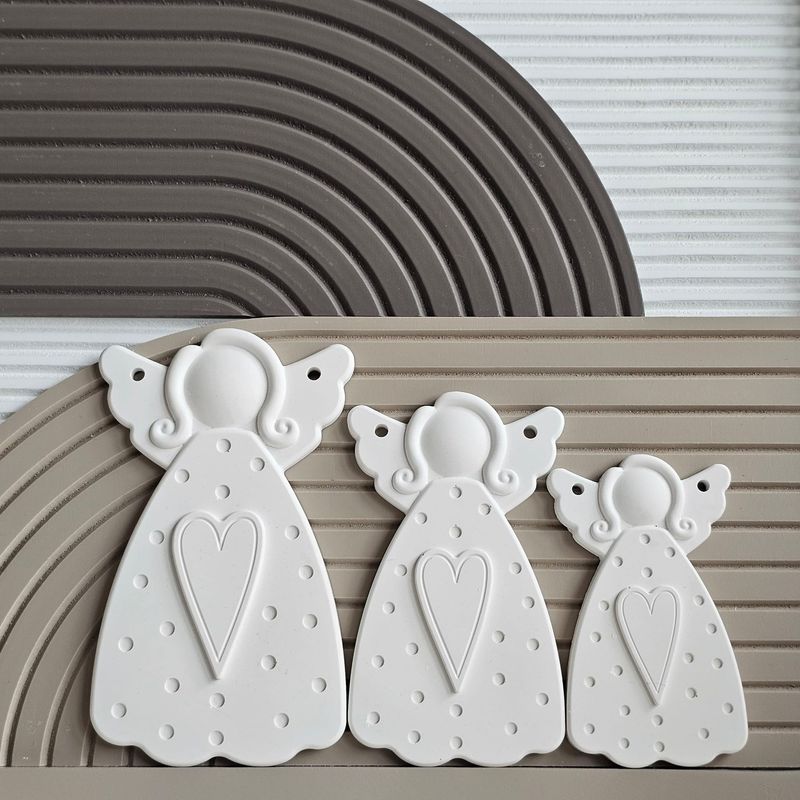 Silikonform - Gießform - Engel im 3er Set Silikonform - Gießform - Engel im 3er Set