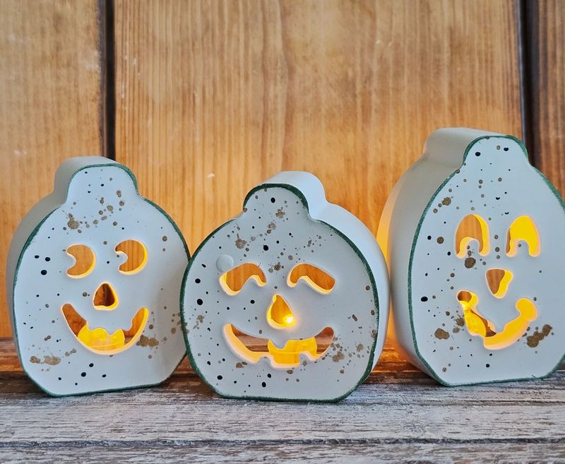 Silikonform/Gießform - Lichterkürbisse – Multiform – Halloween Silikonform/Gießform - Lichterkürbisse – Multiform – Halloween