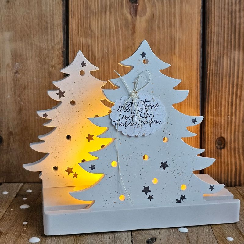 Silikonform Baum für Steckleisten/Gießform/ 2 Varianten in 2 Größen wählbar