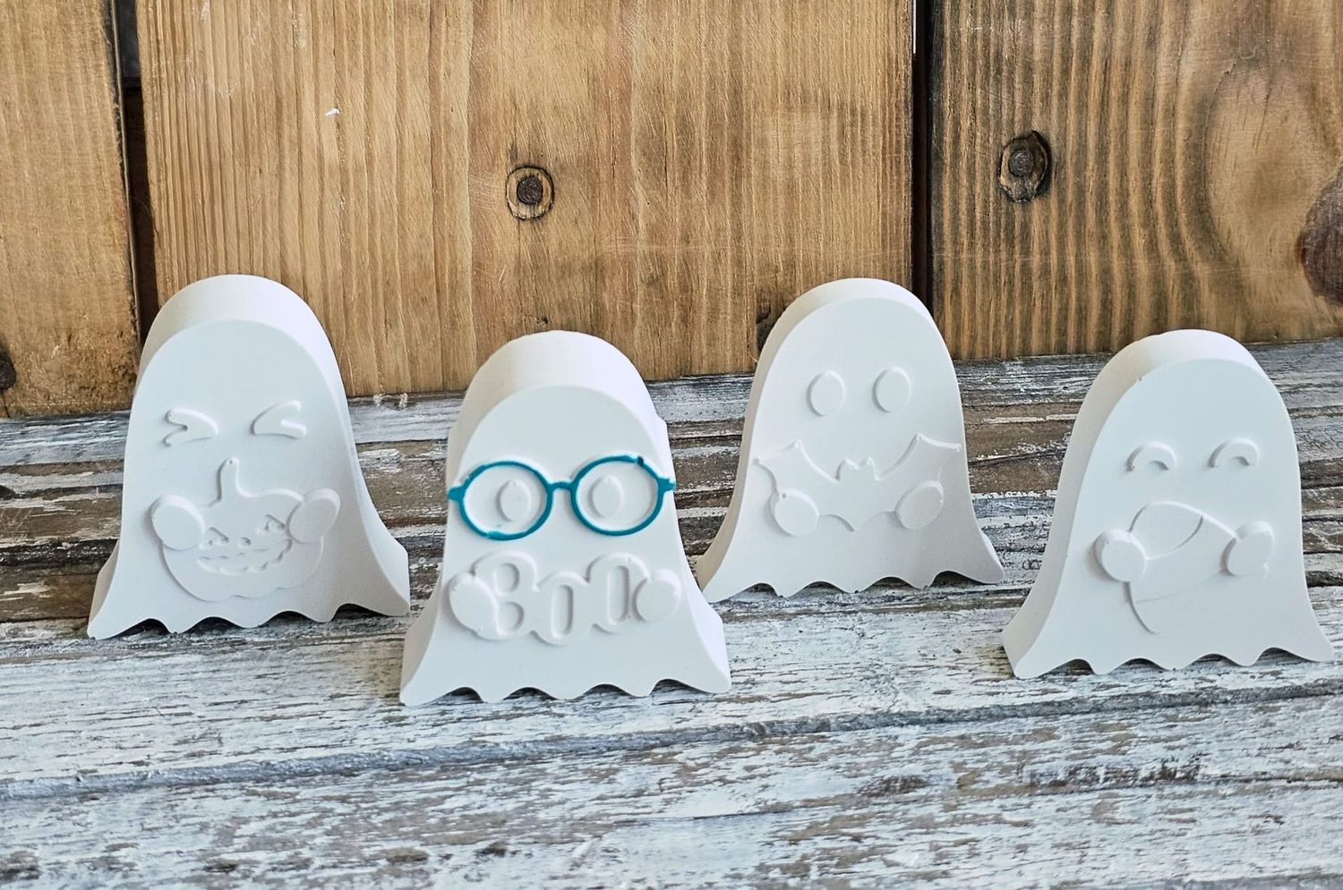 Silikonform/Gießform - Gespensterfreunde – Multiform – Halloween