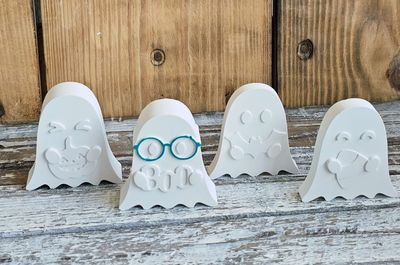 Silikonform/Gießform - Gespensterfreunde – Multiform – Halloween Silikonform/Gießform - Gespensterfreunde – Multiform – Halloween