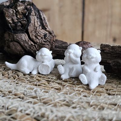 Silikonform Zuckersüße Otter Freunde – Multiform/Maritim/DIY/Gießform