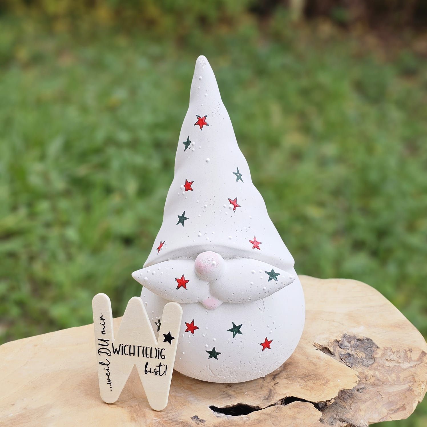 Silikonform Wichtel mit Schnurrbart/Weihnachten/Gießform Silikonform Wichtel mit Schnurrbart/Weihnachten/Gießform