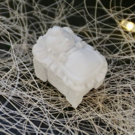 Silikonform Mini Krippenfiguren/Weihnachten/Gießform wähle aus 8 Varianten, Mini Krippenfiguren 8 Varianten wählbar: 2790 Jesus H/B/T: 2 x 1,5 x 2,2 cm