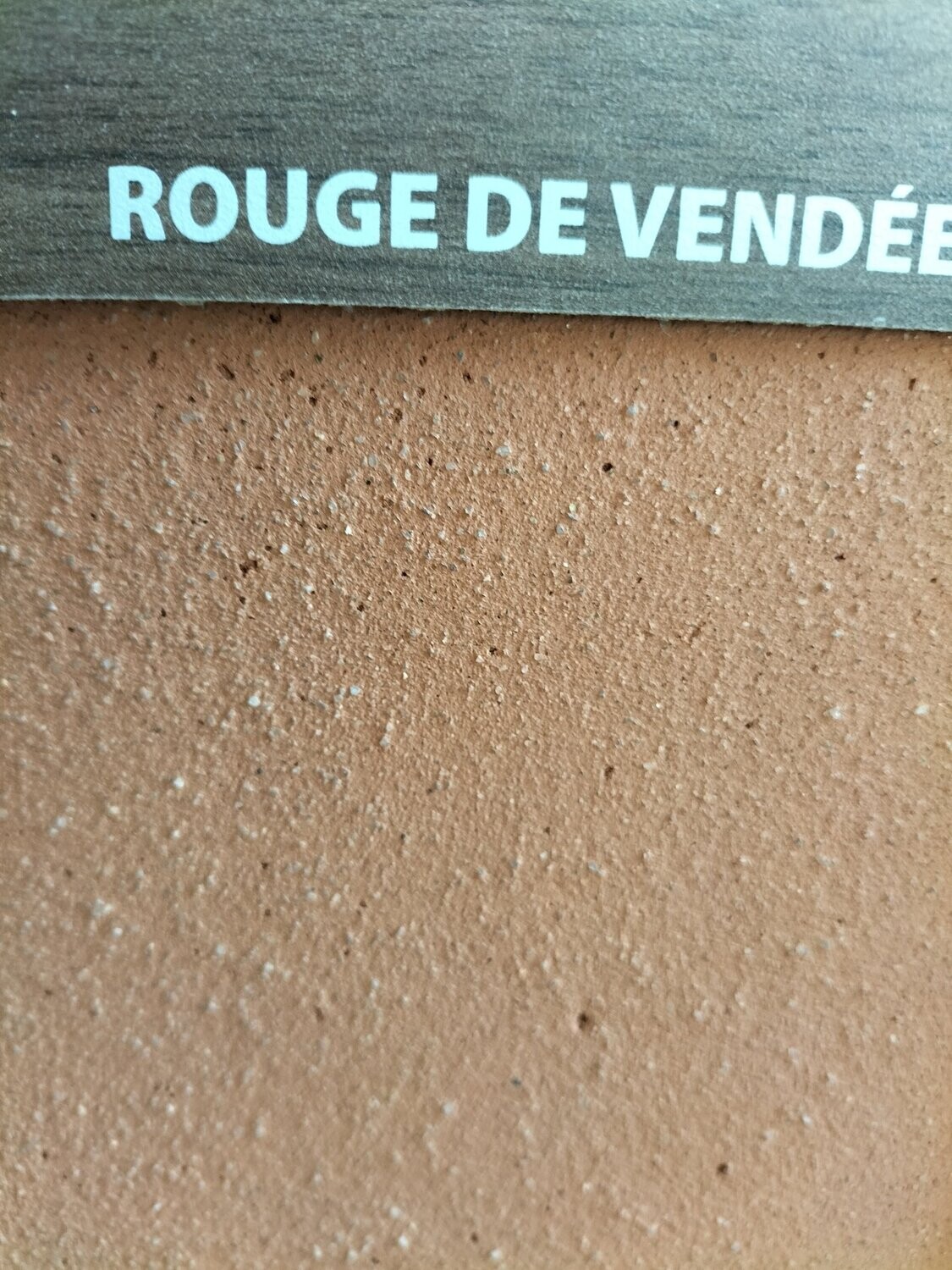 Enduit de finition Argilus Rouge de Vendée