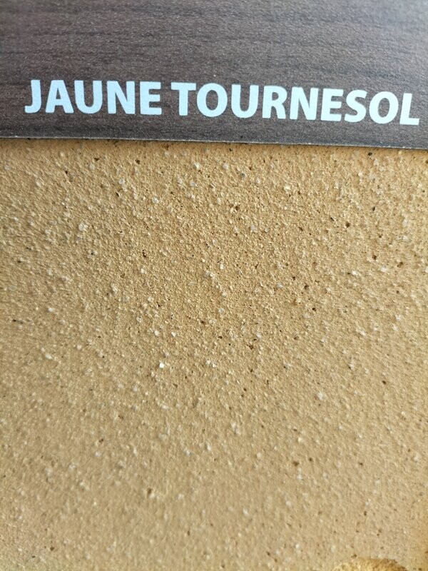 Enduit de finition Argilus Jaune Tournesol