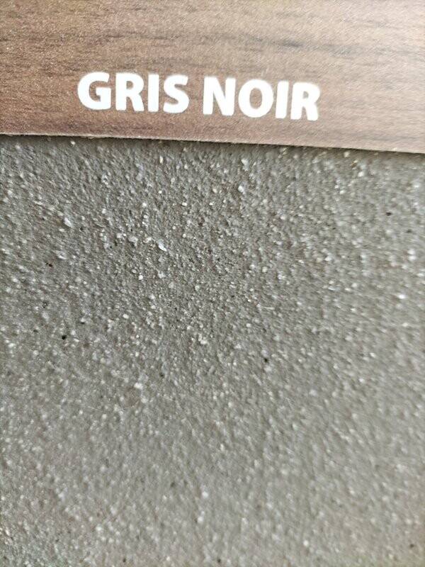 Enduit de finition Argilus Gris Noir