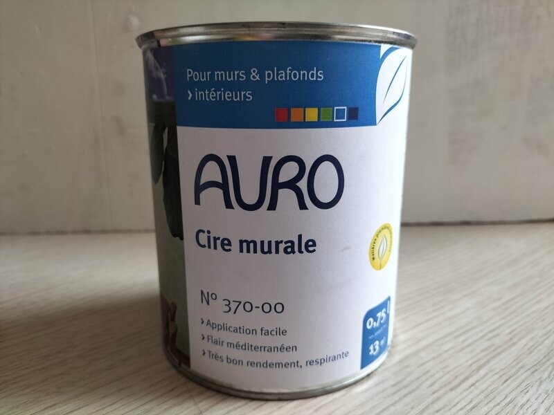Auro N° 370-00  cire murale O,375L