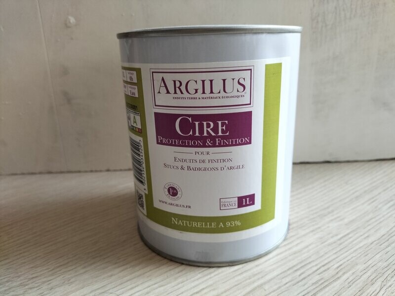 Argilus cire de protection et de finition