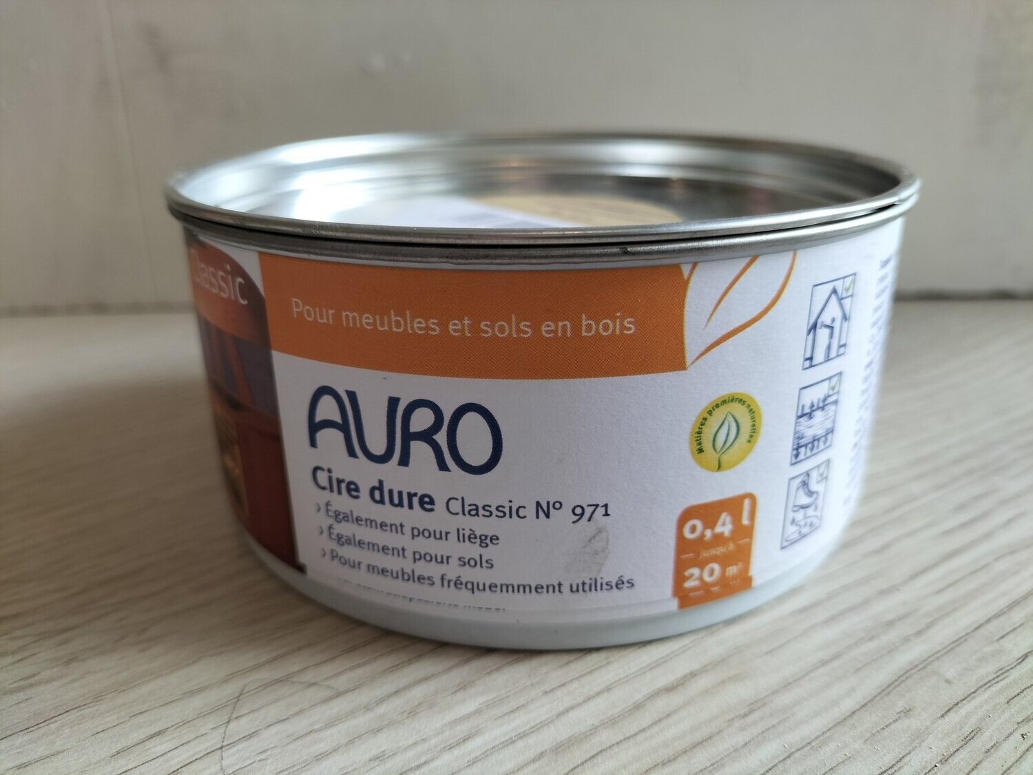 Auro N° 971 cire dure 0,4L