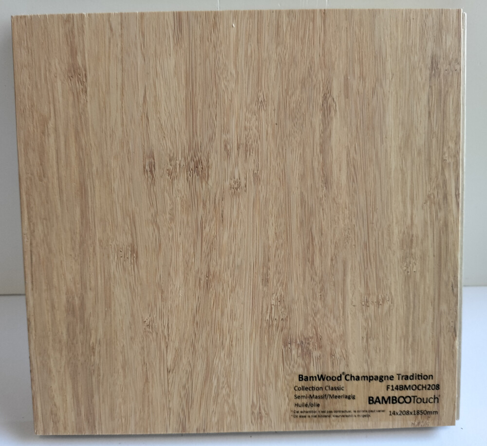 Parquet bambootouch Collection Bamwood Champagne tradition