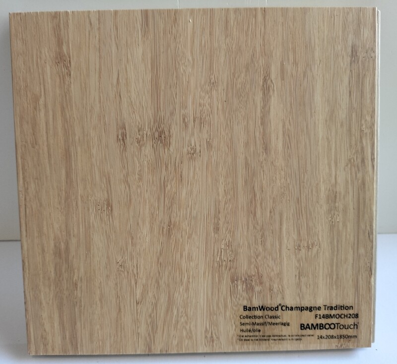 Parquet bambootouch Collection Bamwood Champagne tradition