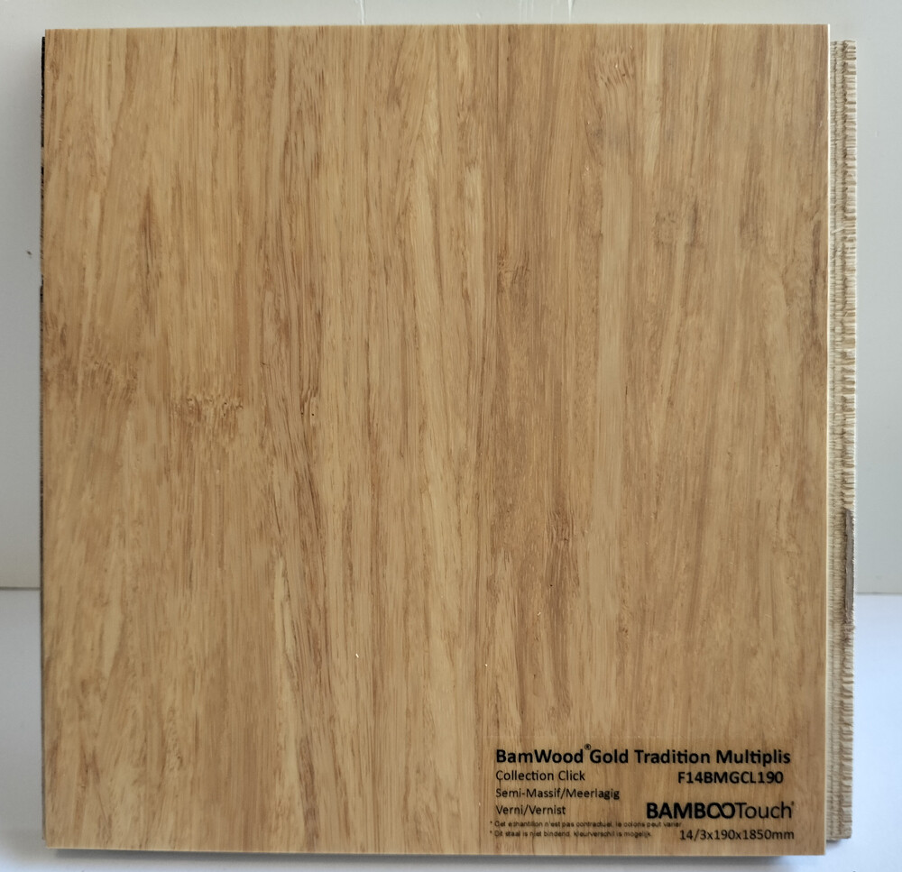 Parquet bambootouch Collection click vernis