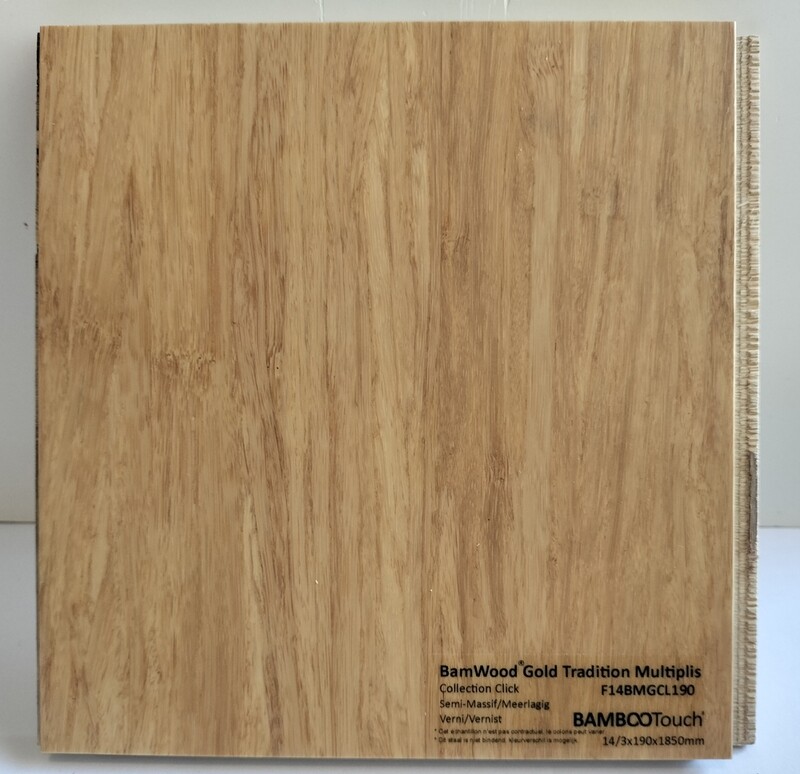 Parquet bambootouch Collection click
 Gold click  mulltiplis vernis