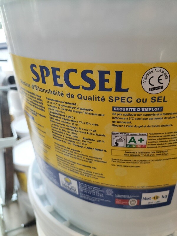 specsel etanchéité pour salle de bain