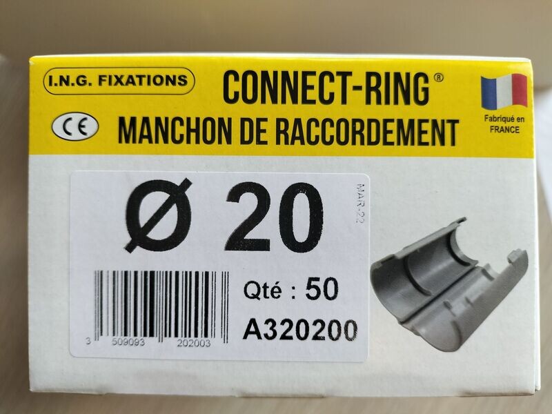 Connect Ring  D20 - manchon de raccordement