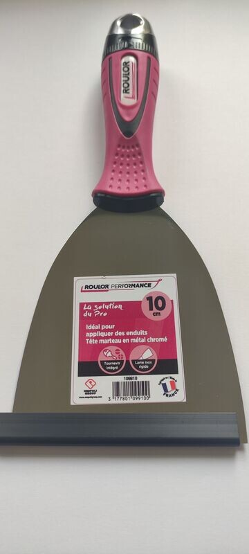 Outillage Roulor couteau a enduire rigide 10cm