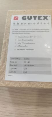 Isolation fibre de bois Gutex