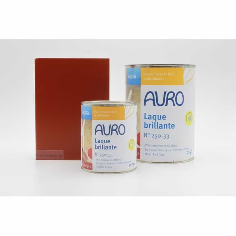 Auro  n° 250-33 Laque brillante Rouge Anglais