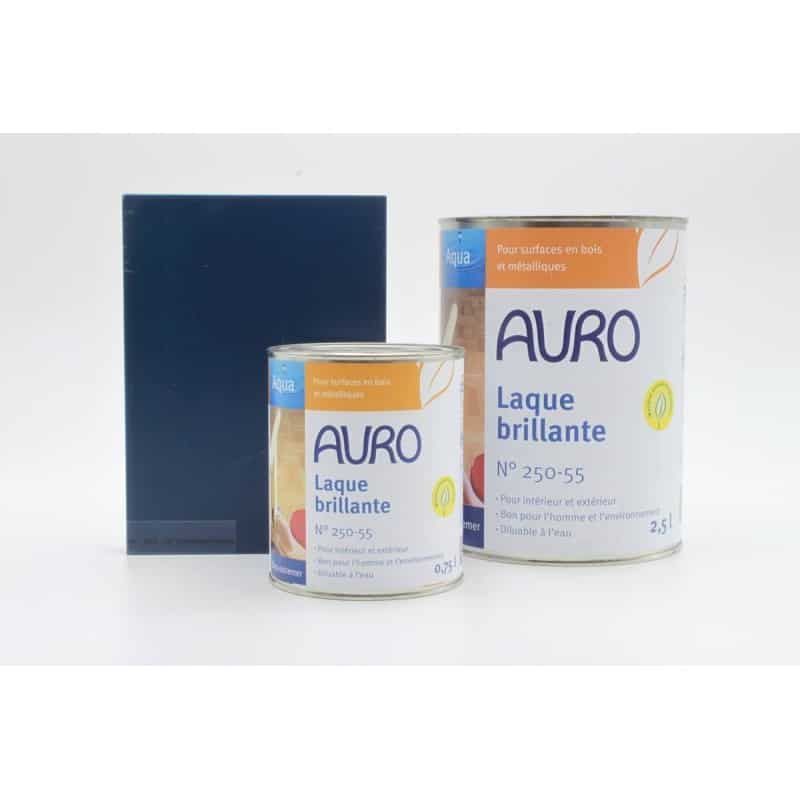 Auro  n° 250-55 Laque brillante Bleu outremer